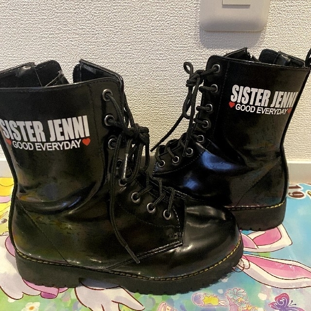 JENNI(ジェニィ)のsisterjenni☆ブーツ19cm キッズ/ベビー/マタニティのキッズ靴/シューズ(15cm~)(ブーツ)の商品写真