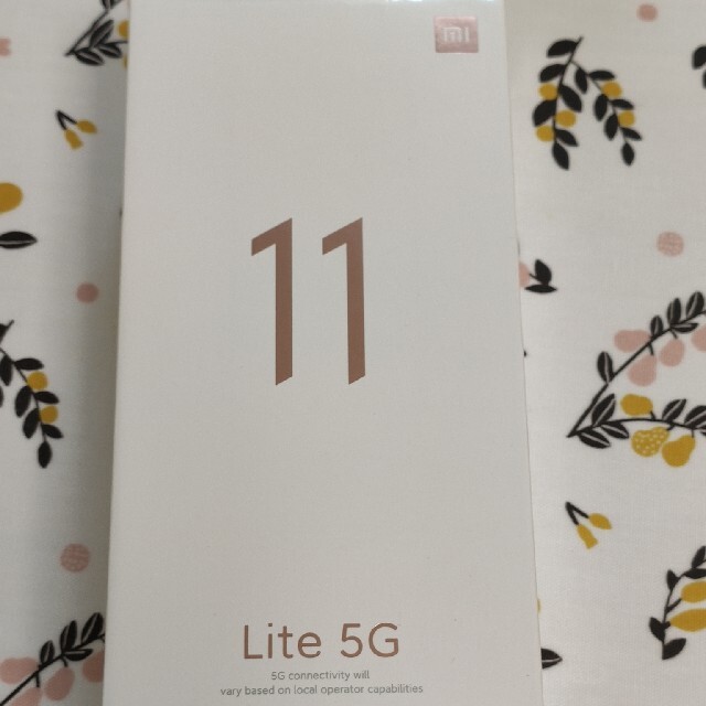 【新品未開封】 Mi 11 Lite 5G シトラスイエロー
