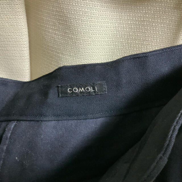 COMOLI(コモリ)のcomoli ウールギャバ6Pパンツ　サイズ1試着のみ メンズのパンツ(ワークパンツ/カーゴパンツ)の商品写真