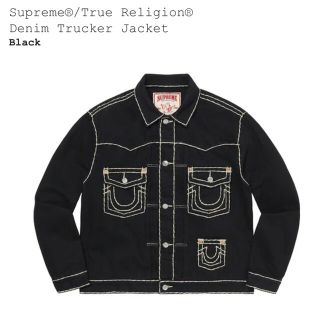 シュプリーム(Supreme)の・Supreme/TrueReligion/DenimTruckerJacket(Gジャン/デニムジャケット)