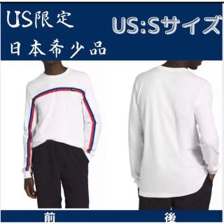 ザノースフェイス(THE NORTH FACE)の【新品　レア品】US:Sサイズ　ノースフェイス　長袖　ロングTシャツ　ロンT(Tシャツ/カットソー(七分/長袖))