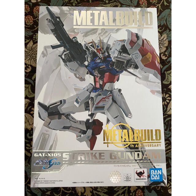 プラモデルMETAL BUILD GAT-X105 ストライクガンダム 機動戦士ガンダム