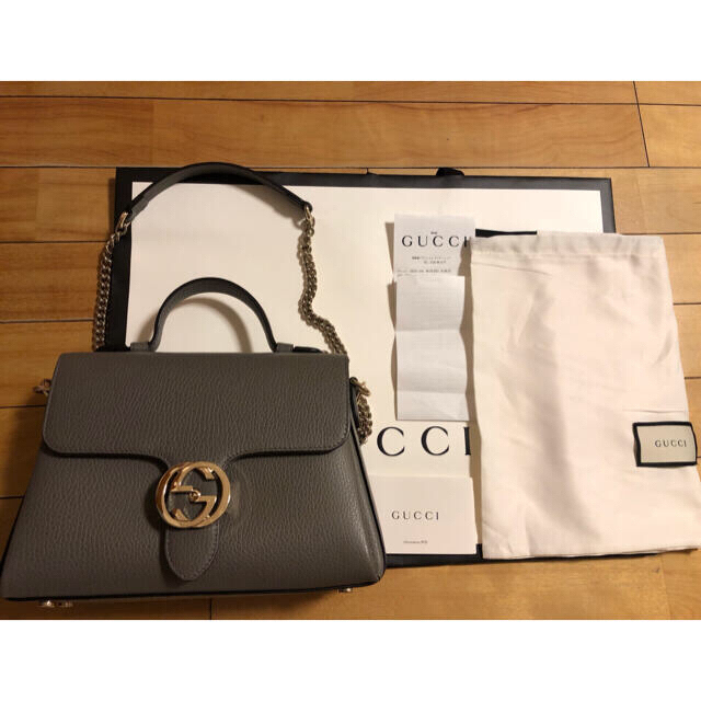 Gucci グッチ　バッグ　2way チェーンショルダー　正規品　未使用に近い