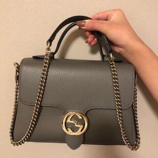 Gucci グッチ バッグ 2way チェーンショルダー 正規品 未使用に近い