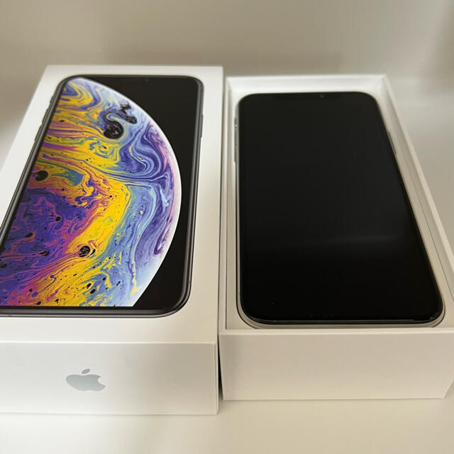 Apple(アップル)のiPhone XS 256GB SIMフリー スマホ/家電/カメラのスマートフォン/携帯電話(スマートフォン本体)の商品写真