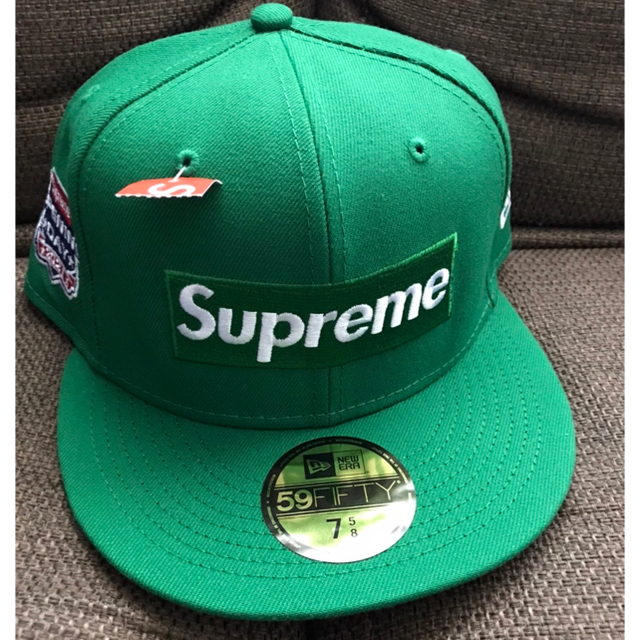 supreme No Comp Box Logo New Era 7 5/8 horizonte.ce.gov.br