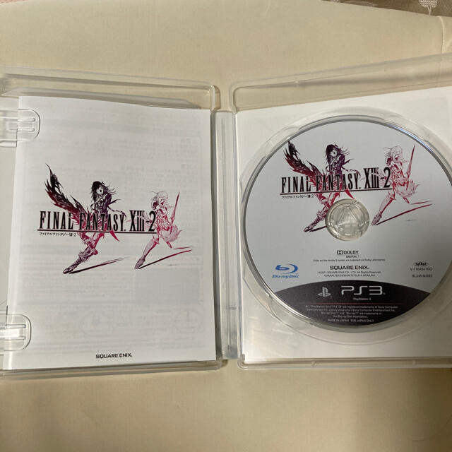 PlayStation3(プレイステーション3)のファイナルファンタジーXIII-2  PS3 中古ソフト エンタメ/ホビーのゲームソフト/ゲーム機本体(家庭用ゲームソフト)の商品写真