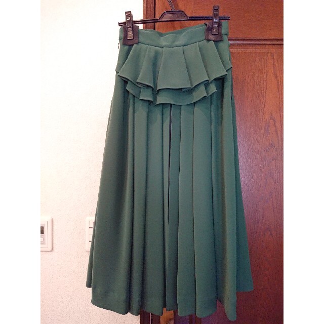 SHE TOKYO Alisia green (完売品) - ロングスカート