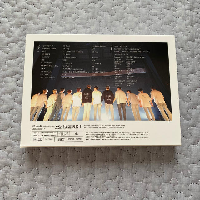 SEVENTEEN(セブンティーン)のseventeen Blu-ray Odetoyou エンタメ/ホビーのDVD/ブルーレイ(アイドル)の商品写真