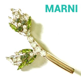 マルニ ブローチ MARNI ビジュー ピンズ ピンバッチ コサージュ