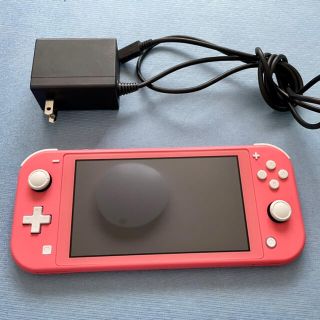 ニンテンドウ(任天堂)のswitch light ピンク(携帯用ゲーム機本体)