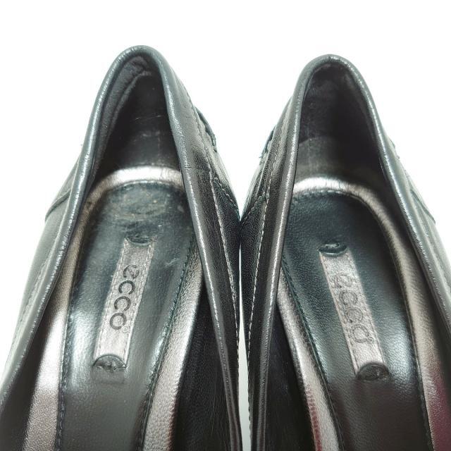 ECHO(エコー)のECCO(エコー) パンプス 38 レディース - 黒 レディースの靴/シューズ(ハイヒール/パンプス)の商品写真