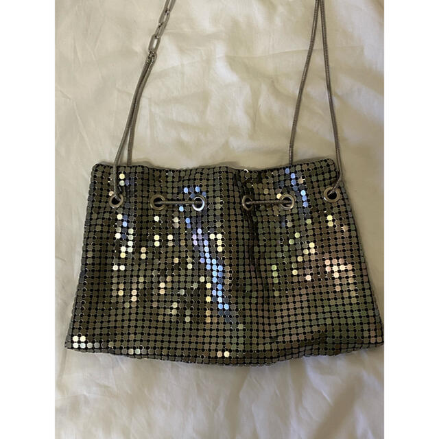 【専用】BIGOTRE / PURSE METAL MINI SILVER レディースのバッグ(ショルダーバッグ)の商品写真