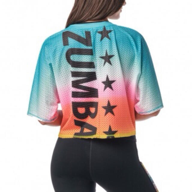 Zumba(ズンバ)のズンバ　Tシャツ　新作 レディースのトップス(Tシャツ(半袖/袖なし))の商品写真