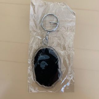 アベイシングエイプ(A BATHING APE)のBape キーホルダー(Bapeヘッド-黒)(キーホルダー)