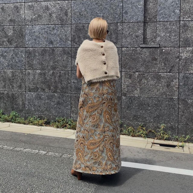 room306 CONTEMPORARY(ルームサンマルロクコンテンポラリー)のShaggy Wood Button Cardigan  レディースのトップス(カーディガン)の商品写真