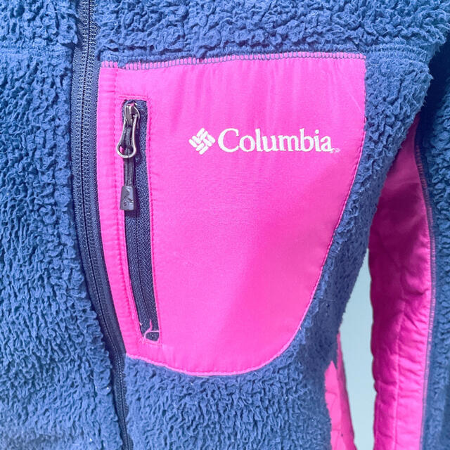 Columbia(コロンビア)のColumbia コロンビア　Ｍ　ブルゾン　ジップアップ　アウター　ピンク レディースのジャケット/アウター(ブルゾン)の商品写真