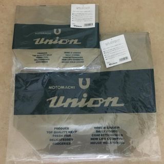 UNION BAG ナイロンバック 大 小 セット 新品(エコバッグ)