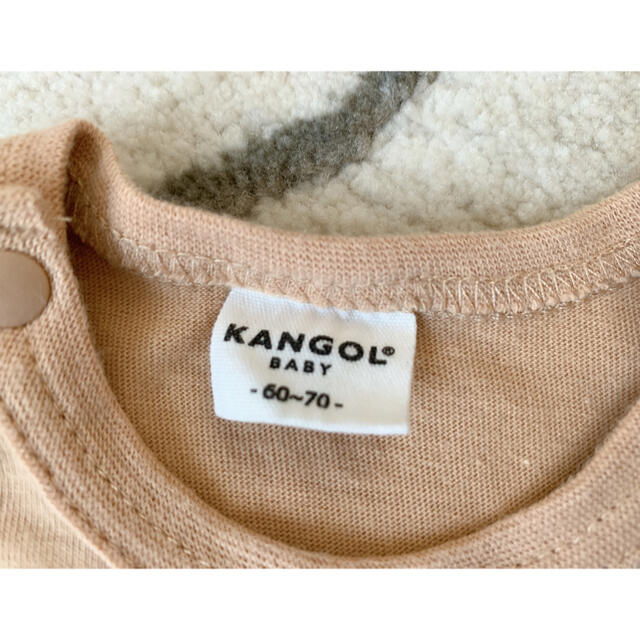 KANGOL(カンゴール)のKangol 半袖カバーオール 60~70 キッズ/ベビー/マタニティのベビー服(~85cm)(カバーオール)の商品写真