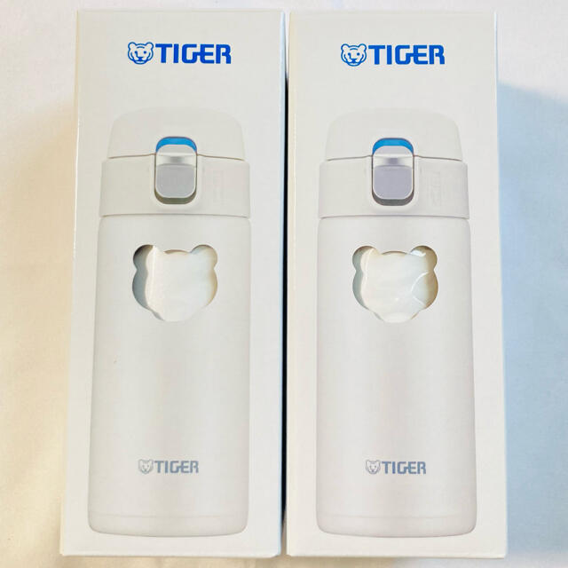 TIGER(タイガー)の【新品】Tiger ステンレス魔法瓶 2個セット 水筒 360ml キッズ/ベビー/マタニティの授乳/お食事用品(水筒)の商品写真