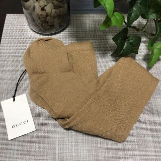 グッチ(Gucci)のGUCCI グッチ タイツ ベージュ ラメ入り 新品 未使用(タイツ/ストッキング)