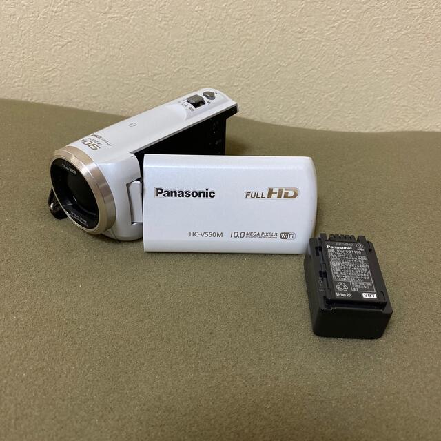 ビデオカメラ　本体　Panasonic パナソニック　HC-V550 動作良好