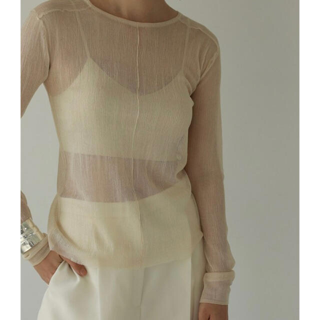 TODAYFUL(トゥデイフル)の【専用】TODAYFUL / Slit Sheer Knit  レディースのトップス(ニット/セーター)の商品写真