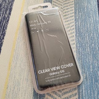 ギャラクシー(Galaxy)の【未開封】Galaxy S10 純正 Clear View Cover ブラック(モバイルケース/カバー)