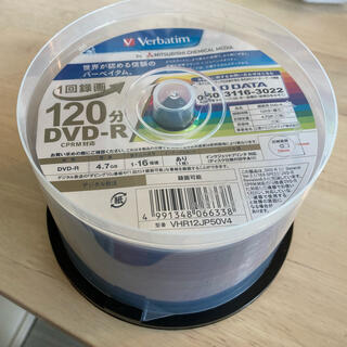 ミツビシケミカル(三菱ケミカル)のVerbatim DVD-R VHR12JP50V4(その他)