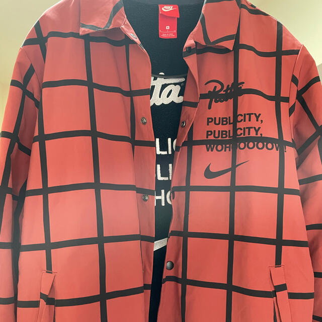 nike nsw patta coaches jacket mars stone