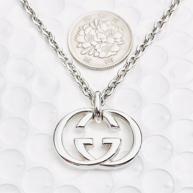 2021人気特価 【超美品】GUCCI WGロゴ ネックレス SV925 男女兼用