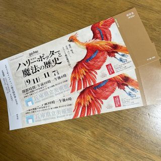 【ハリーポッターと魔法の歴史】特別展　チケット(美術館/博物館)