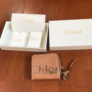 Chloe 財布　ピンク　箱付き(財布)
