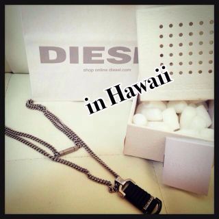 ディーゼル(DIESEL)のDIESELリバーシブル★新品 メンズ(ネックレス)