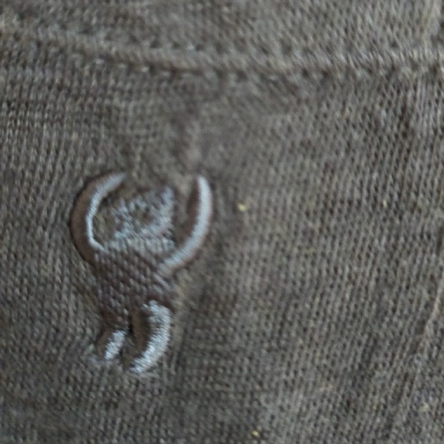 coen(コーエン)の半袖リネンニット　紺　M　麻100 レディースのトップス(ニット/セーター)の商品写真