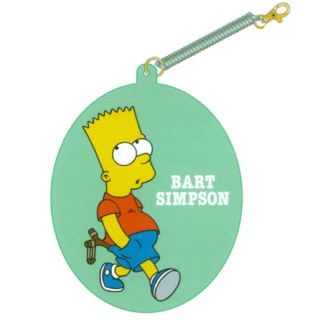 シンプソン(SIMPSON)のザ・シンプソンズ 定期入れ カードケース ダイカット ラバーパスケース コード付(パスケース/IDカードホルダー)