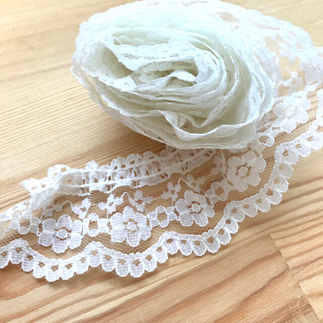 レース * 2種類セット 15m38㎝の通販 by sora's shop|ラクマ