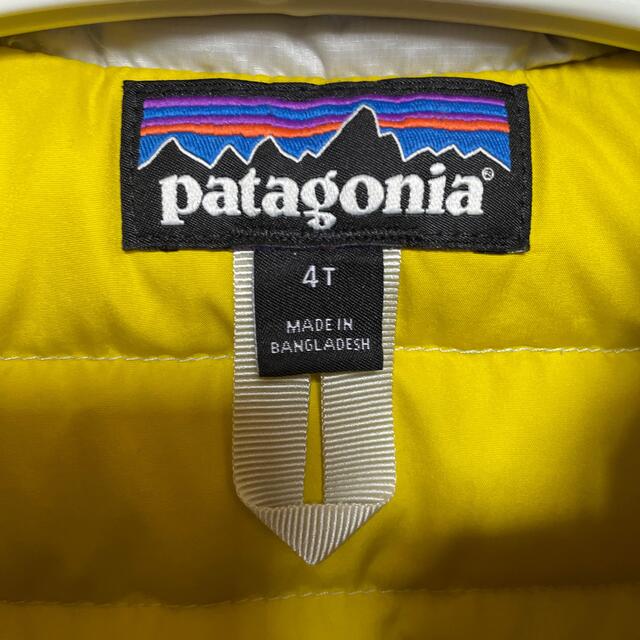 patagonia(パタゴニア)のpatagonia ダウンベスト　4T キッズ/ベビー/マタニティのキッズ服男の子用(90cm~)(ジャケット/上着)の商品写真