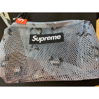 シュプリーム(Supreme)のsupreme メッシュポーチ　ブルーカモ(その他)