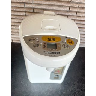 ゾウジルシ(象印)の象印　電気ポット2.2L【中古】(電気ポット)