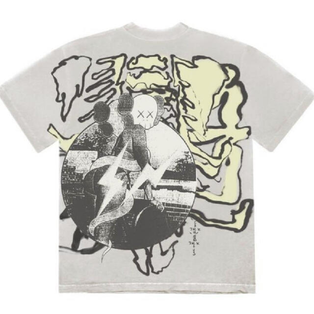 FRAGMENT(フラグメント)のCACTUS JACK x KAWS x FRAGMENT TEE SIZE L メンズのトップス(Tシャツ/カットソー(半袖/袖なし))の商品写真