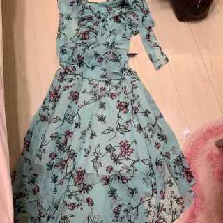 ジルスチュアート(JILLSTUART)のJillstuart. ミントグリーン　スカート　トップス　セットアップ0(ロングワンピース/マキシワンピース)