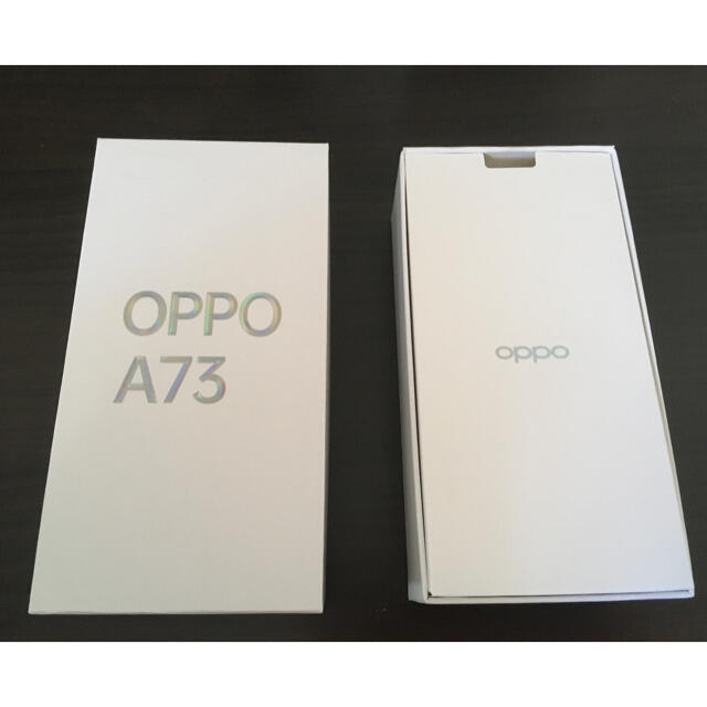 OPPO A73 SIMフリースマートフォン ダイナミック オレンジ　新品未使用729mm本体高さ