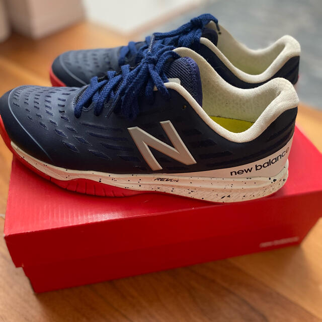 New Balance(ニューバランス)のてつ様専用NBオムニ／クレー用25.5 スポーツ/アウトドアのテニス(シューズ)の商品写真