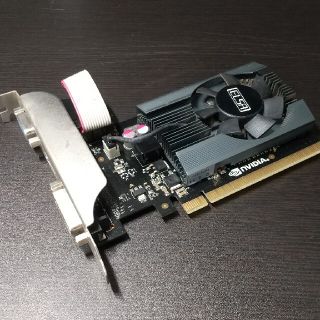 最終値引 グラボ ELSA GeForce GT 720 LP 1GB(PCパーツ)