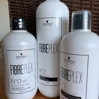 シュワルツコフプロフェッショナル(Schwarzkopf PROFESSIONAL)のfiber plex  3点セット　ファイバープレックス(ヘアケア)