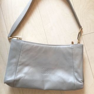 ロエベ(LOEWE)のLoewe ロエベ グレージュハンドバッグ(ハンドバッグ)