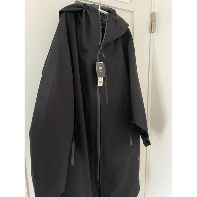 UNIQLO(ユニクロ)のユニクロ セオリー　ブロックテックコート　Sサイズ レディースのジャケット/アウター(ロングコート)の商品写真