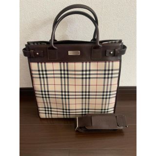 バーバリー トートバッグ 2way A4 大容量 美品 www.krzysztofbialy.com