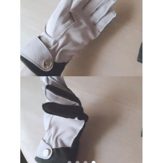 Marni(マルニ)のMARNI マルニ バイカラー皮革手袋 グローブ　伊勢丹新宿店 レディースのファッション小物(手袋)の商品写真